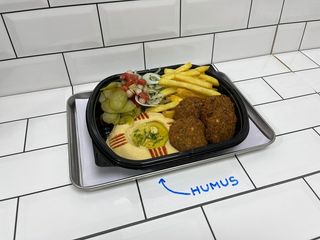 Falafel obrok sa pomfritom