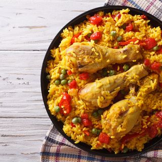 Paella De Poulet 