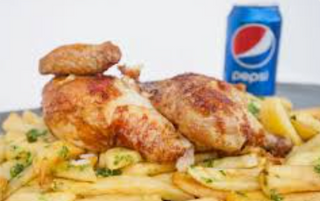 Menú 1 Pollo A La Brasa Entero Con Patatas