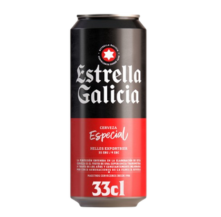 Cerveza Estrella De Galicia (330 Ml.)