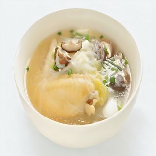 sopa de pollo y champiñones