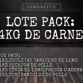 LOTE PACK (4KG DE CARNE)