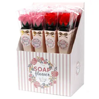 Rosa Sabão em cone