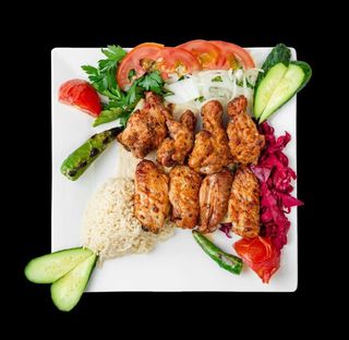 Шашлык из куриных крыльев