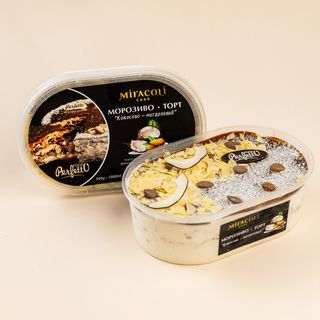 Miracoli cake Морозиво - торт "Кокос мигдаль" 500 г