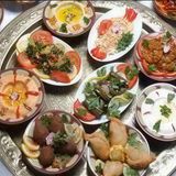 Mesa libanesa vegetal (2 personas)