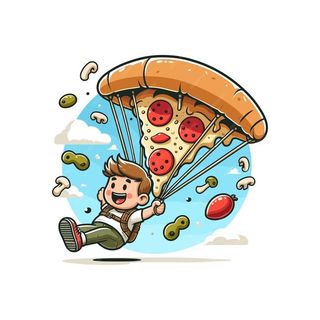 Детско меню с голяма пица (550г)