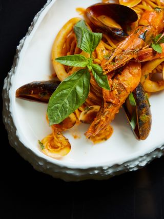 Spaghete carbonara romana 350 gr 