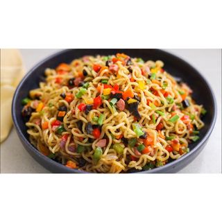 Vegetables Noodles Soup