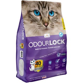 OUTLET ODOURLOCK Lavender Field grudvajući mineralni posip za mačke mirisni 12kg (KOD IN21312002)