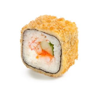 Tempura maki de langostino (6 uds.)
