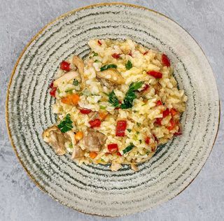 Pilaf cu carne de pui