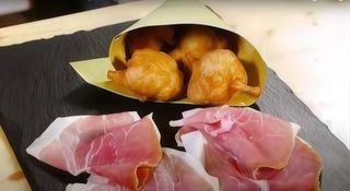 Donzelle e prosciutto - 6 pezzi, 6 fette