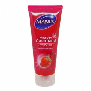 Manix Gel De Massage Gourmand Fraise 200ml