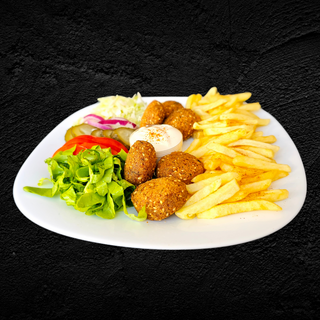 Falafel de post + Pepsi