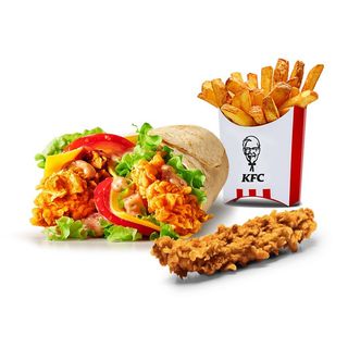 Wrap Coronel + Patatas + Tira