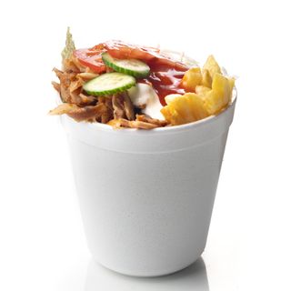 Kubełek Taurus XXL - z frytkami i sałatką