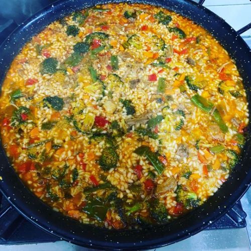 paella  pollo