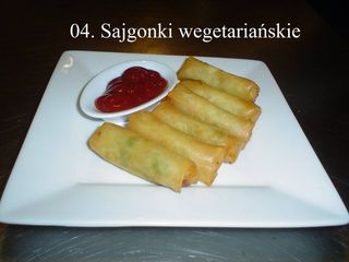 04 Sajgonki wegetariańskie 6szt