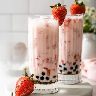 Strawberry Bubble Tea