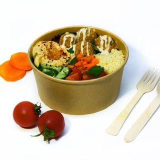 ვეგანური ბოული ფალაფელით