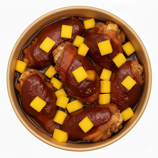 Aripioare de pui cu sos de usturoi / barbeque