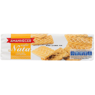 Bolachas Waffers Amanhecer Nata 150 G