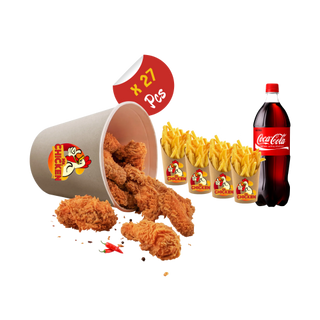 Mr. Hot Family Wings 27 Pcs