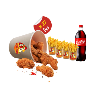 Mr. Hot Family Wings 27 Pcs