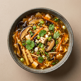 Vegetable Hot And Sour Soup