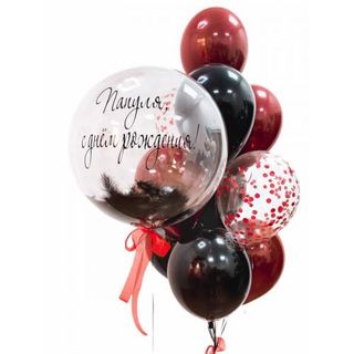 Compoziție din baloane cu heliu Nr.16