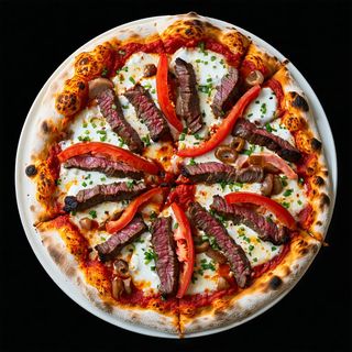 Pizza kebab solo carne