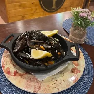 Mejillones al vapor