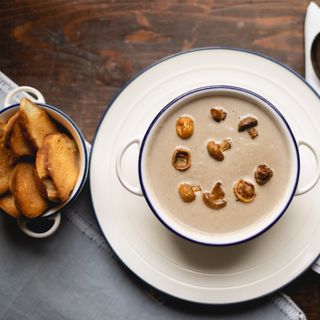 სოკოს კრემ-სუპი