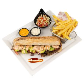 SANDWICH AVOCAT & CREVETTES 