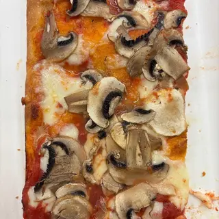 Margherita con funghi al trancio