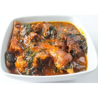 Seafood Ogbono + Assorted