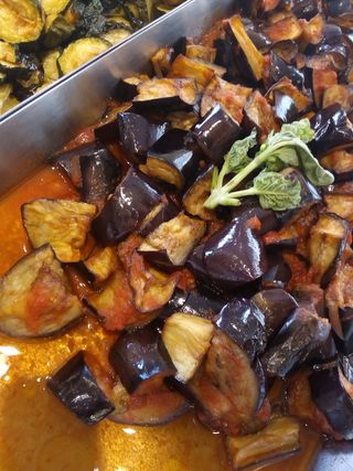 Melenzane al funghetto 