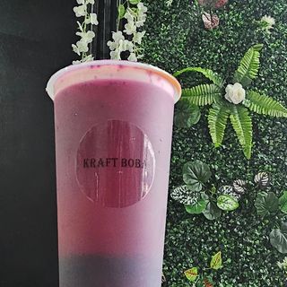 Raspberry Galaxy Boba