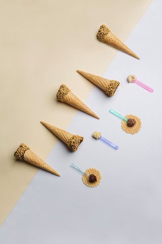 Coppetta e cucchiaini