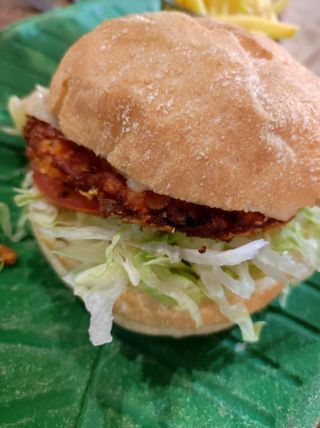 Hamburguesa Mola Mazo + patatas fritas