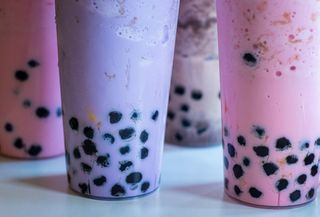 Bubble tea alla fragola