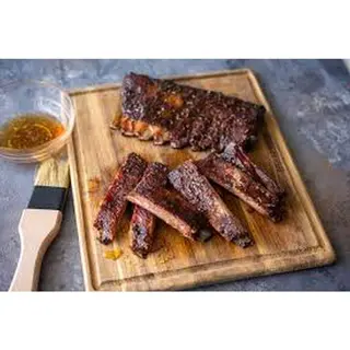 Grilled lamb ribs