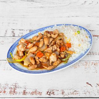 101 - Galinha com Amêndoas