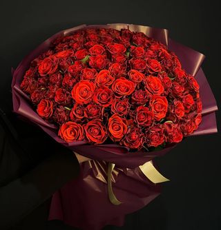 101 троянда Ель - Торро в упакуванні №30