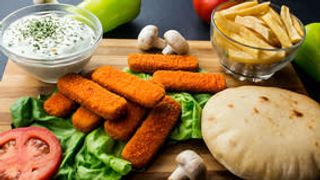 Riblji štapići sa pomfritom grand obrok