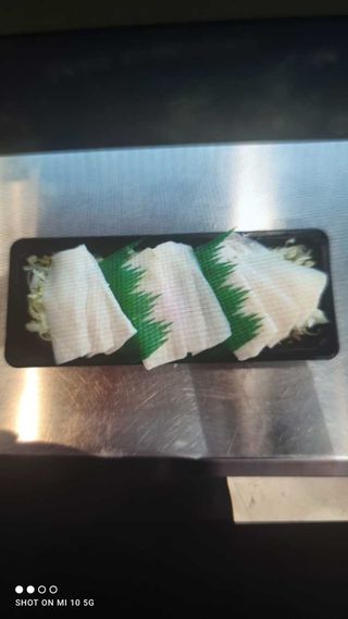 Sashimi de pez mantequilla (10 lonchas)