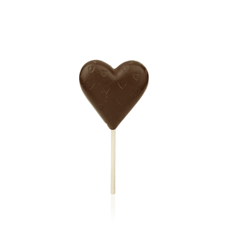 Сердечко На Паличці З Чорного Шоколаду