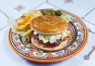 Menu cheeseburger
