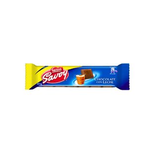 Chocolate Con Leche Savoy 30g